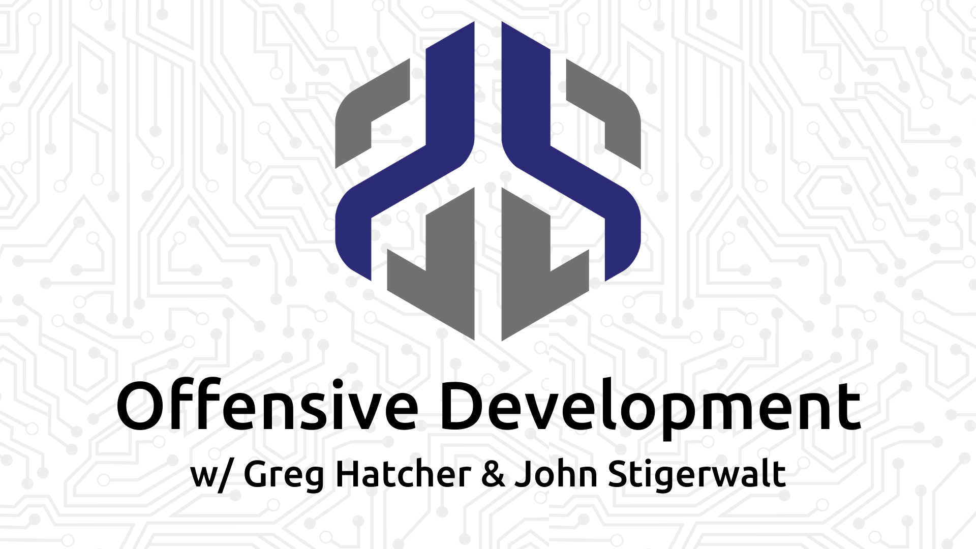 Offensive Development w/ Greg Hatcher and John Stigerwalt