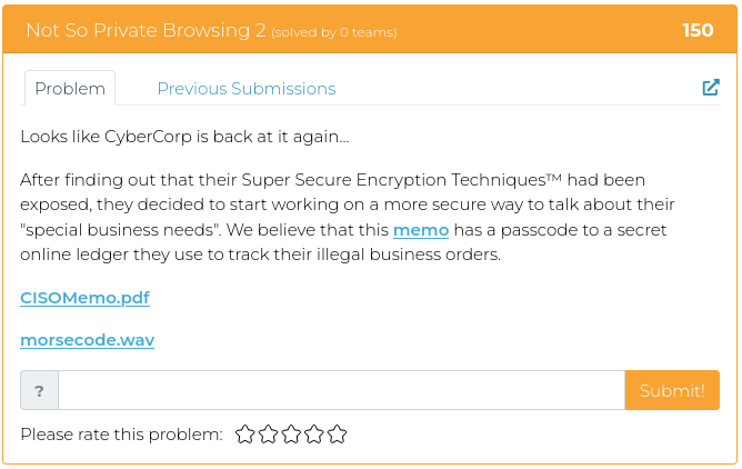 Looks like CyberCorp is back at it again... After finding out that their Super Secure Encryption Techniques™ had been exposed, they decided to start working on a more secure way to talk about their "special business needs". We believe that this memo has a passcode to a secret online ledger they use to track their illegal business orders.