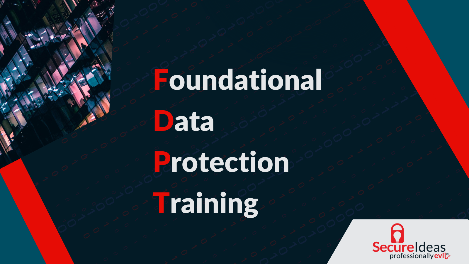 Secure Ideas - Foundational Data Protection Training (FDPT)