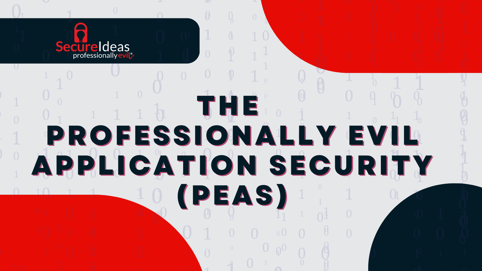 Secure Ideas - The Professionally Evil Application Security (PEAS)