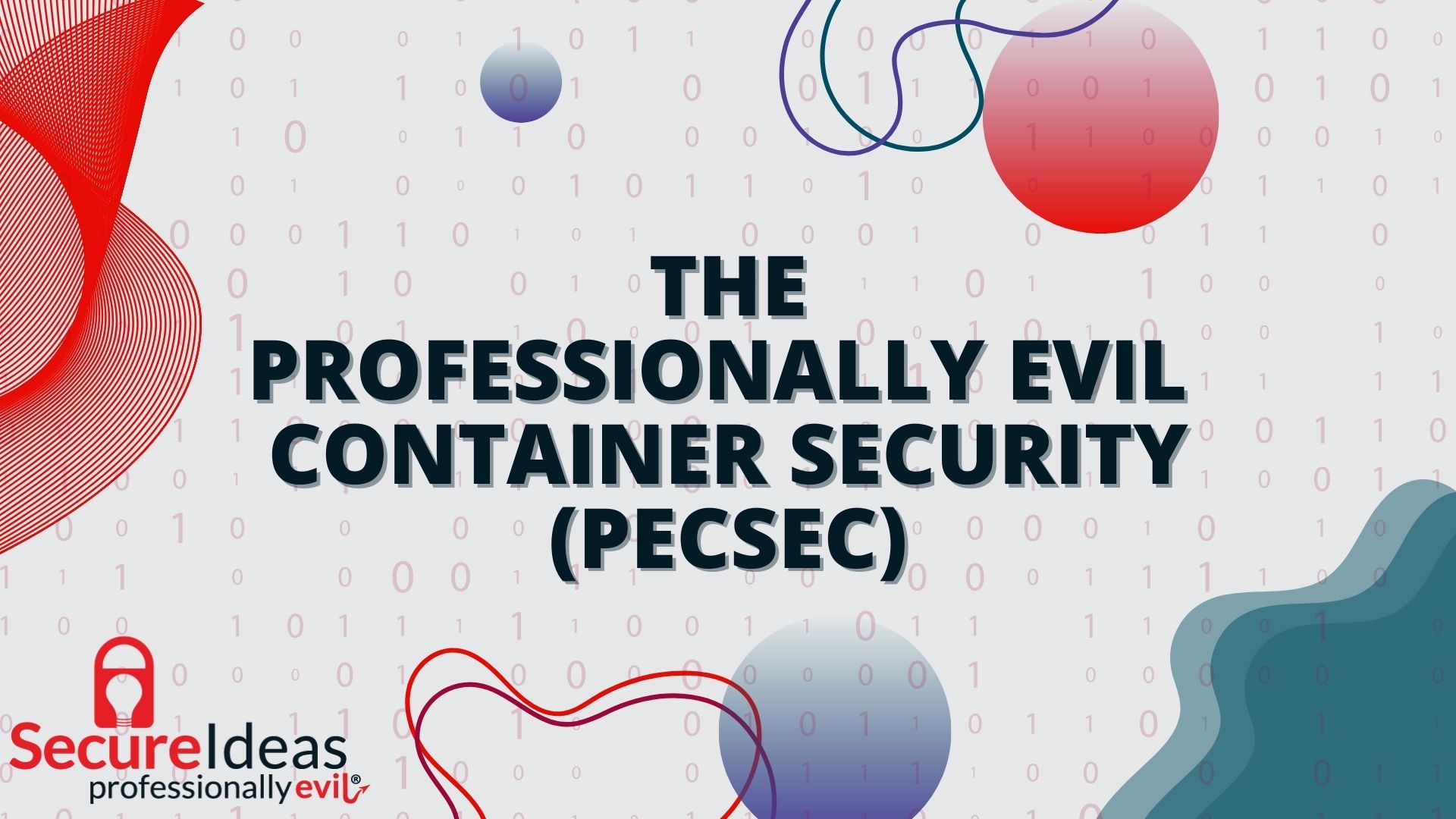 Sharpen your skills with Professionally Evil Container Security!