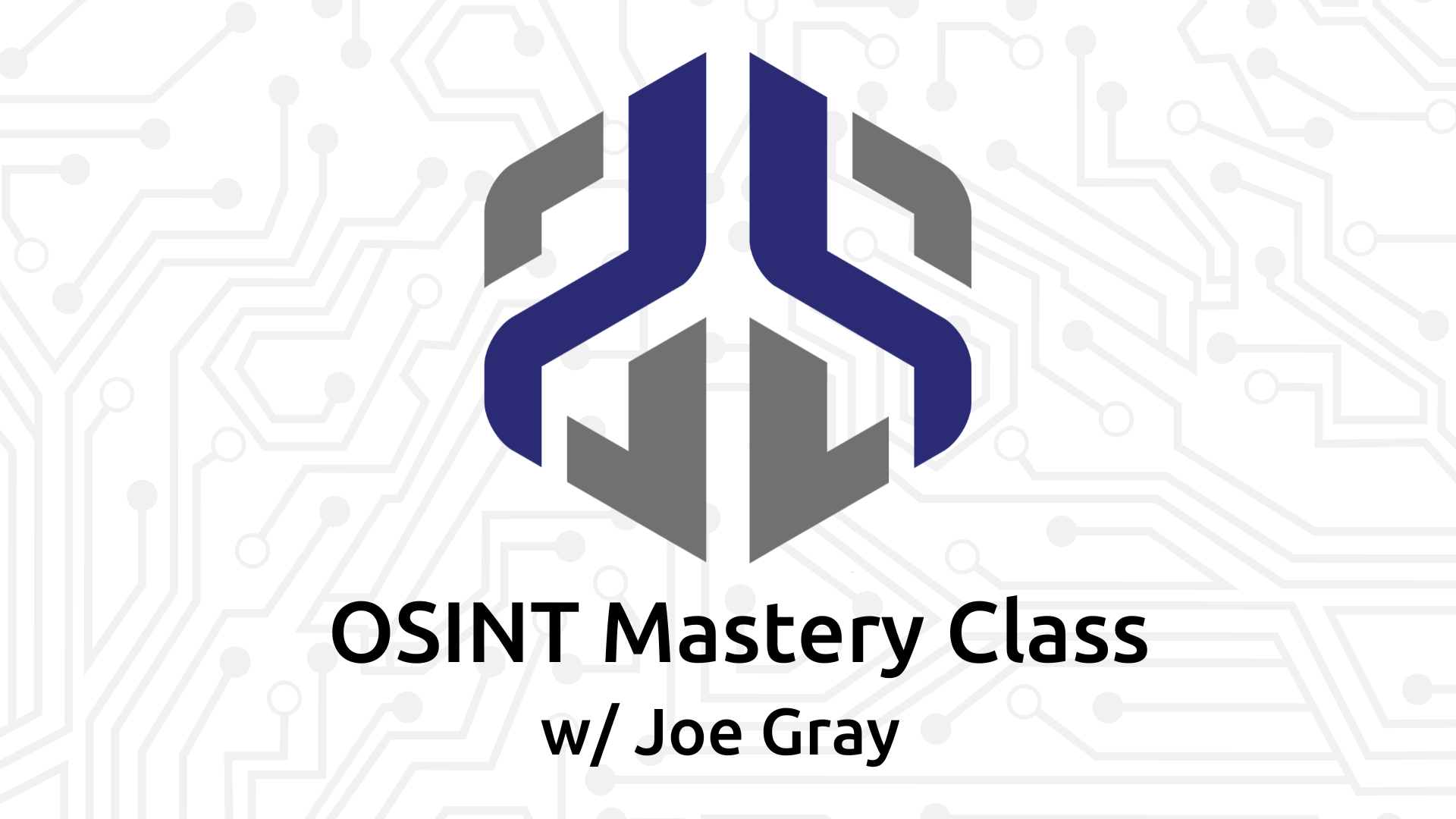 OSINT Mastery Class