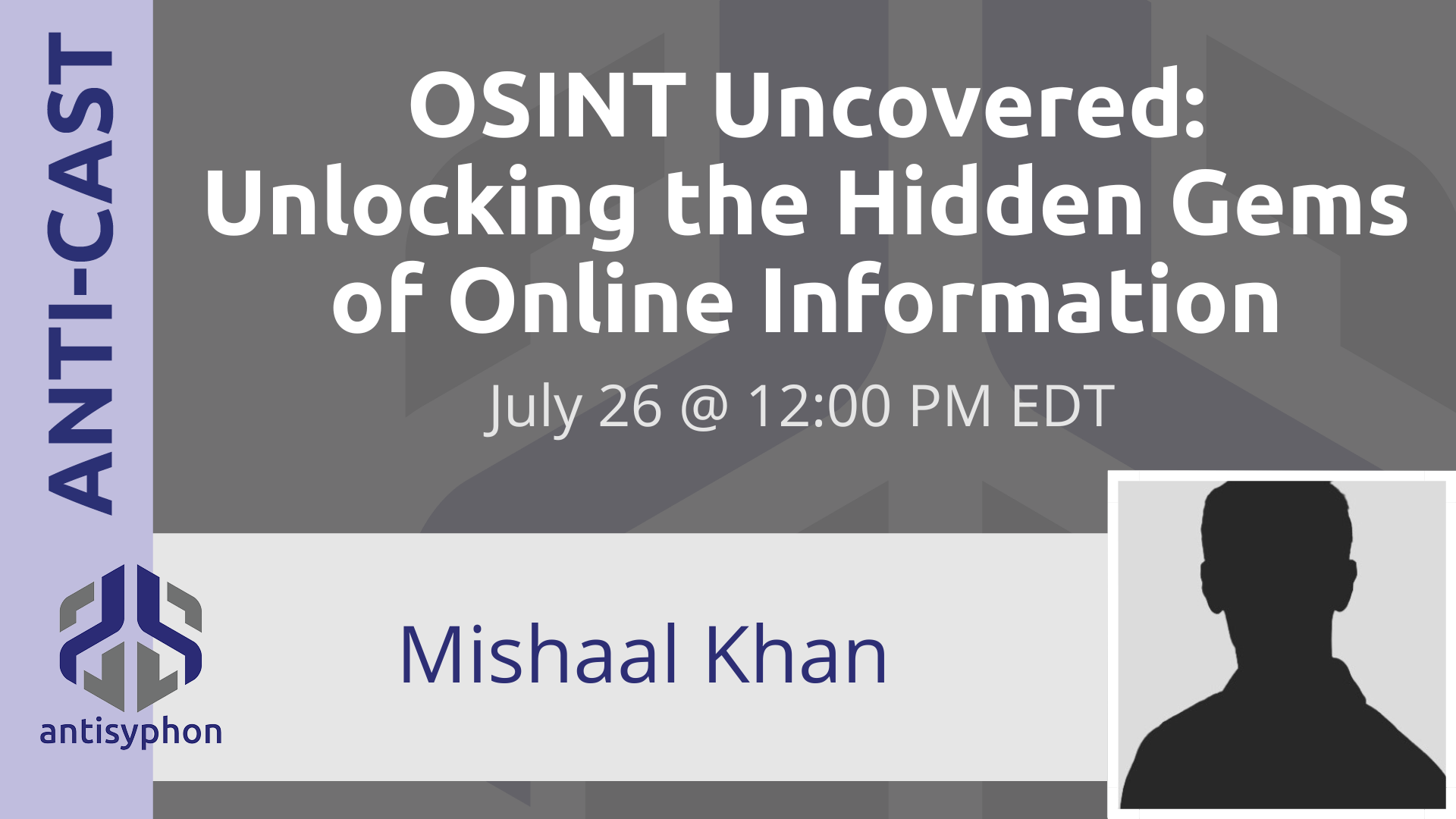 Unlock those hidden gems of online information with Mishaal Khan!