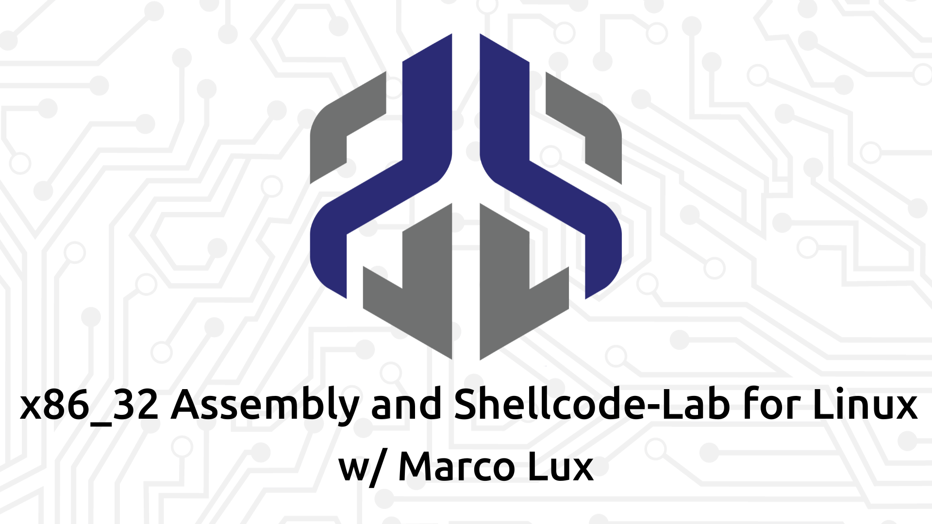 x86_32 Assembly and Shellcode-Lab for Linux