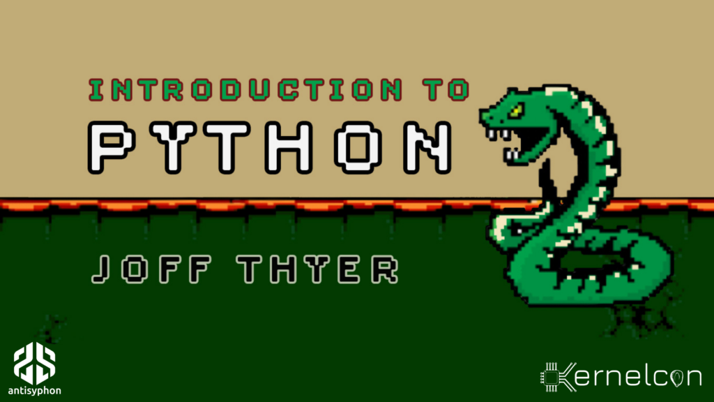 Introduction to Python Kernel Con