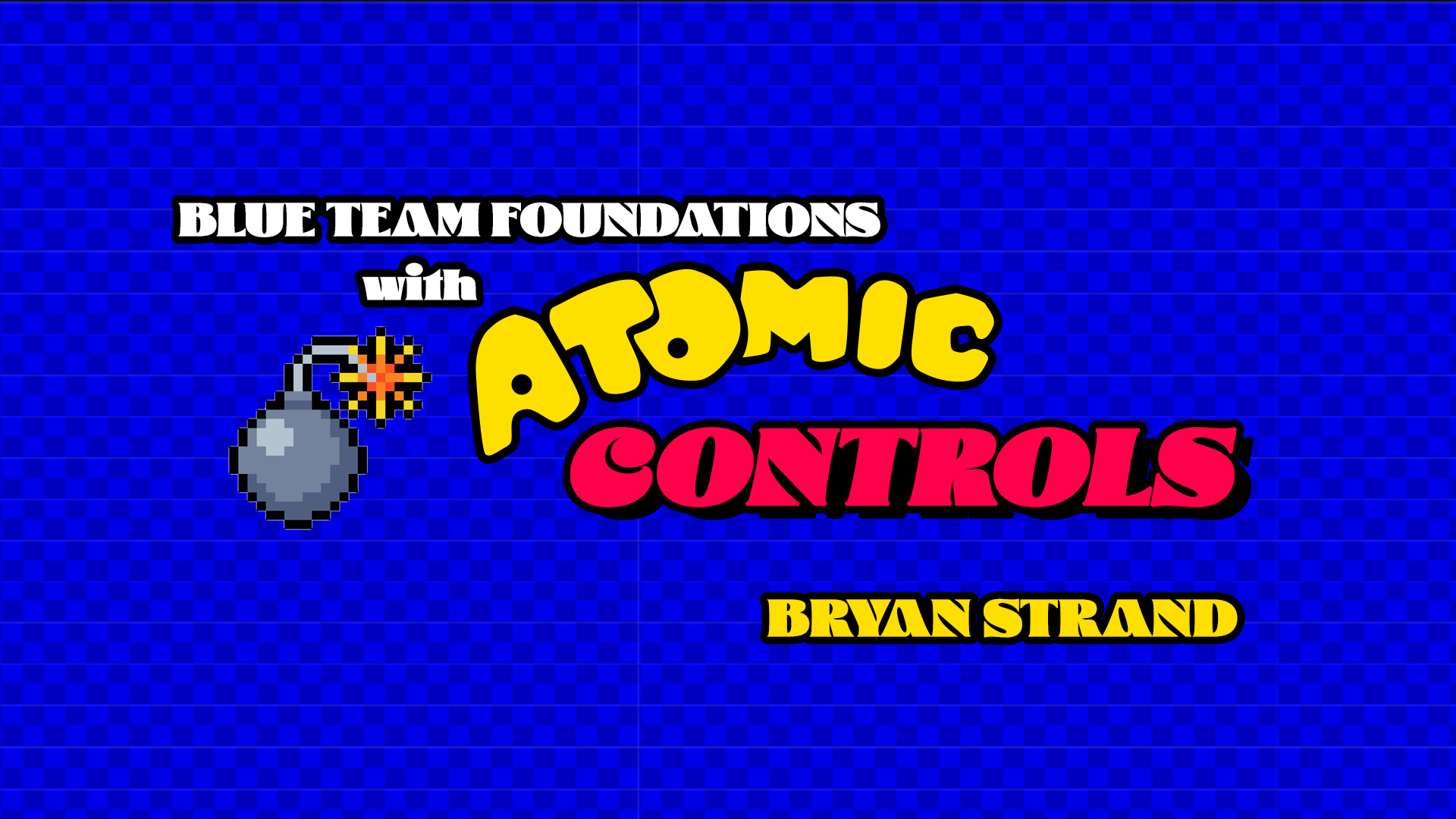 Blue Team Foundations with Atomic Controls logo