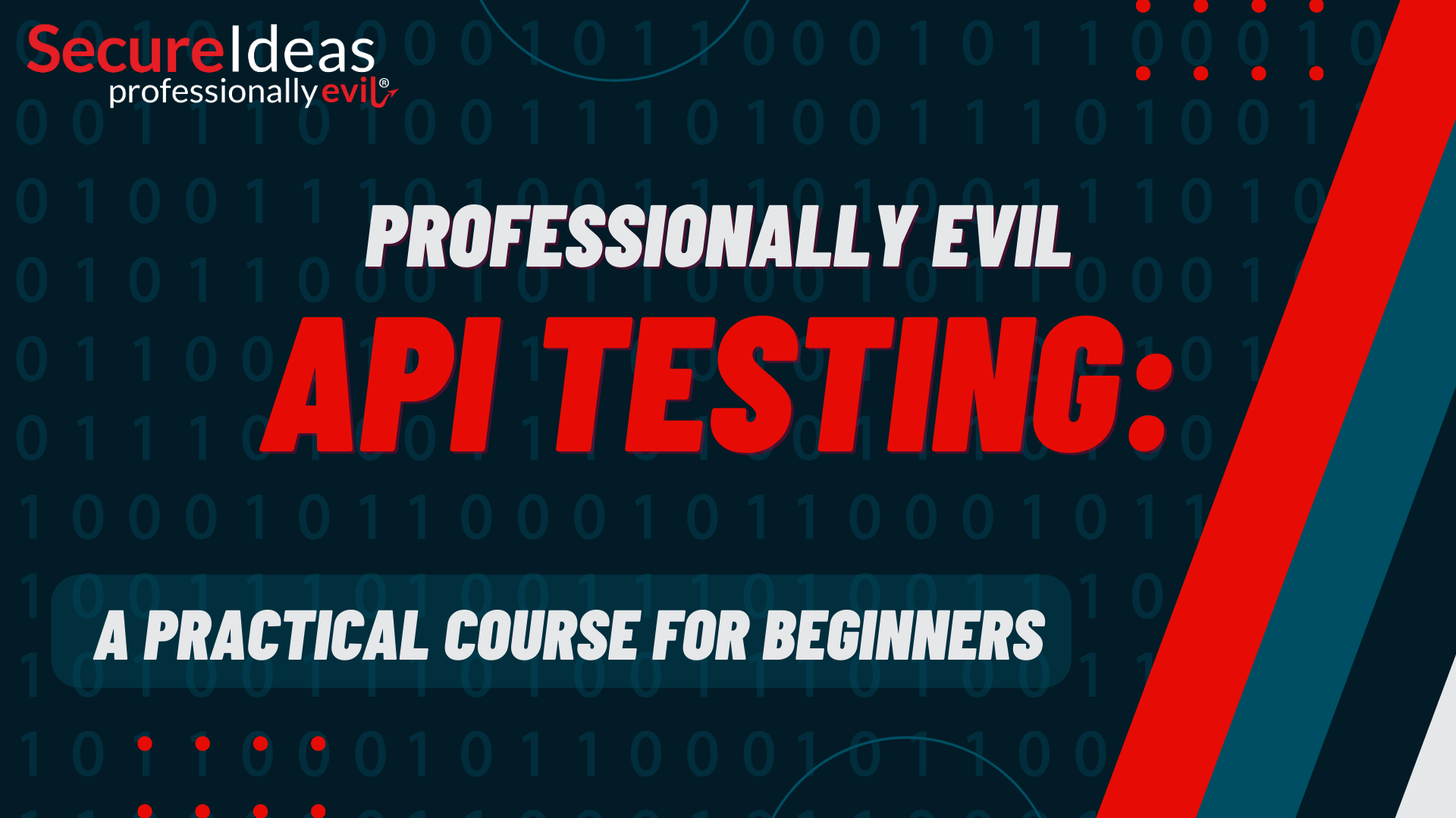 Professionally Evil API Testing: A Practical Course For Beginners