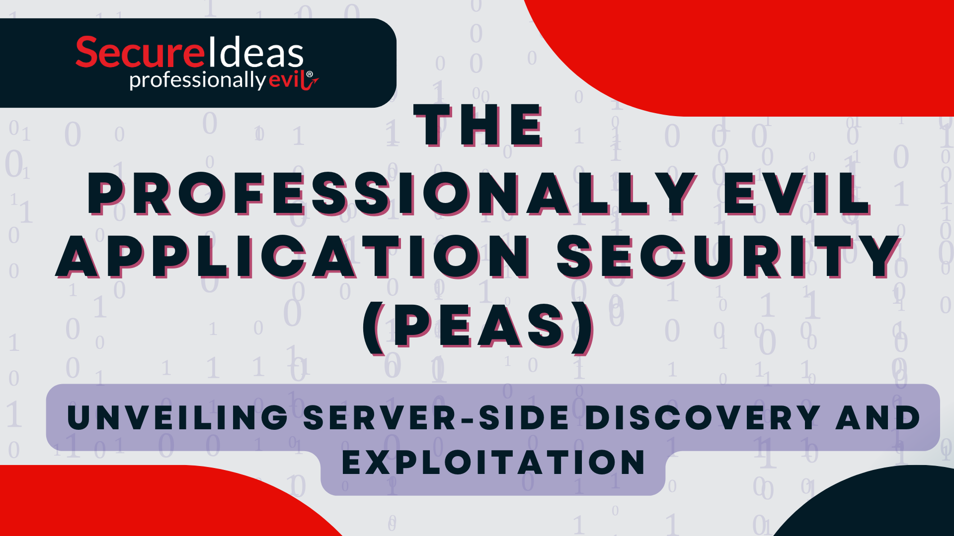 Professionally Evil Application Security (PEAS): Unveiling Server-Side Discovery and Exploitation