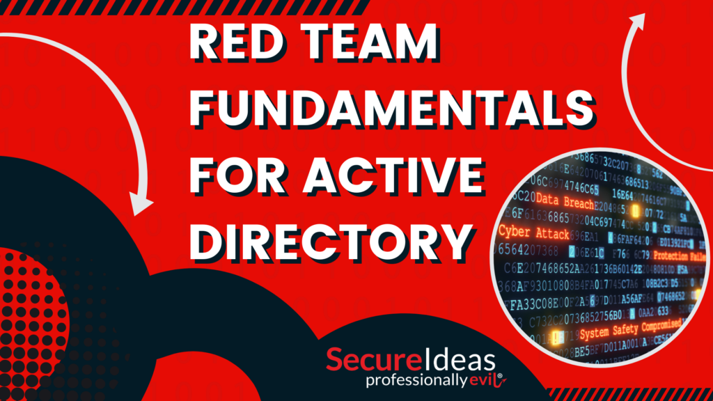 Red Team Fundamentals For Active Directory