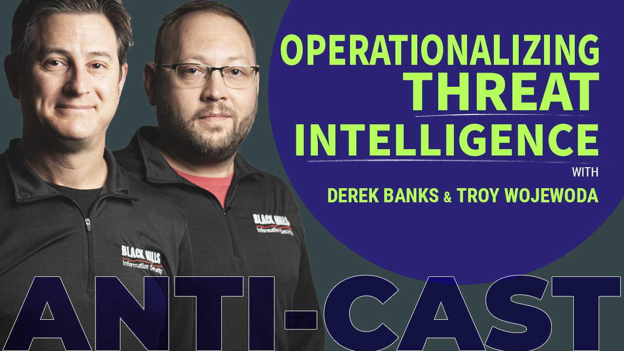 Anti-Cast | Operationalizing Threat Intelligence w/ Derek & Troy