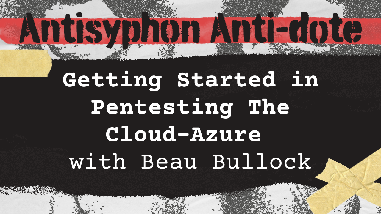 Getting Started in Pentesting The Cloud Azure