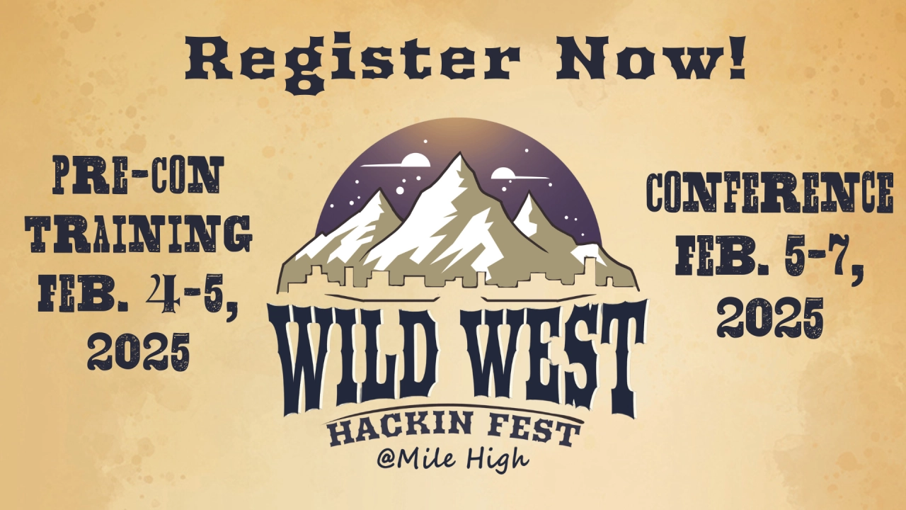 Wild West Hackin' Fest at Mile High