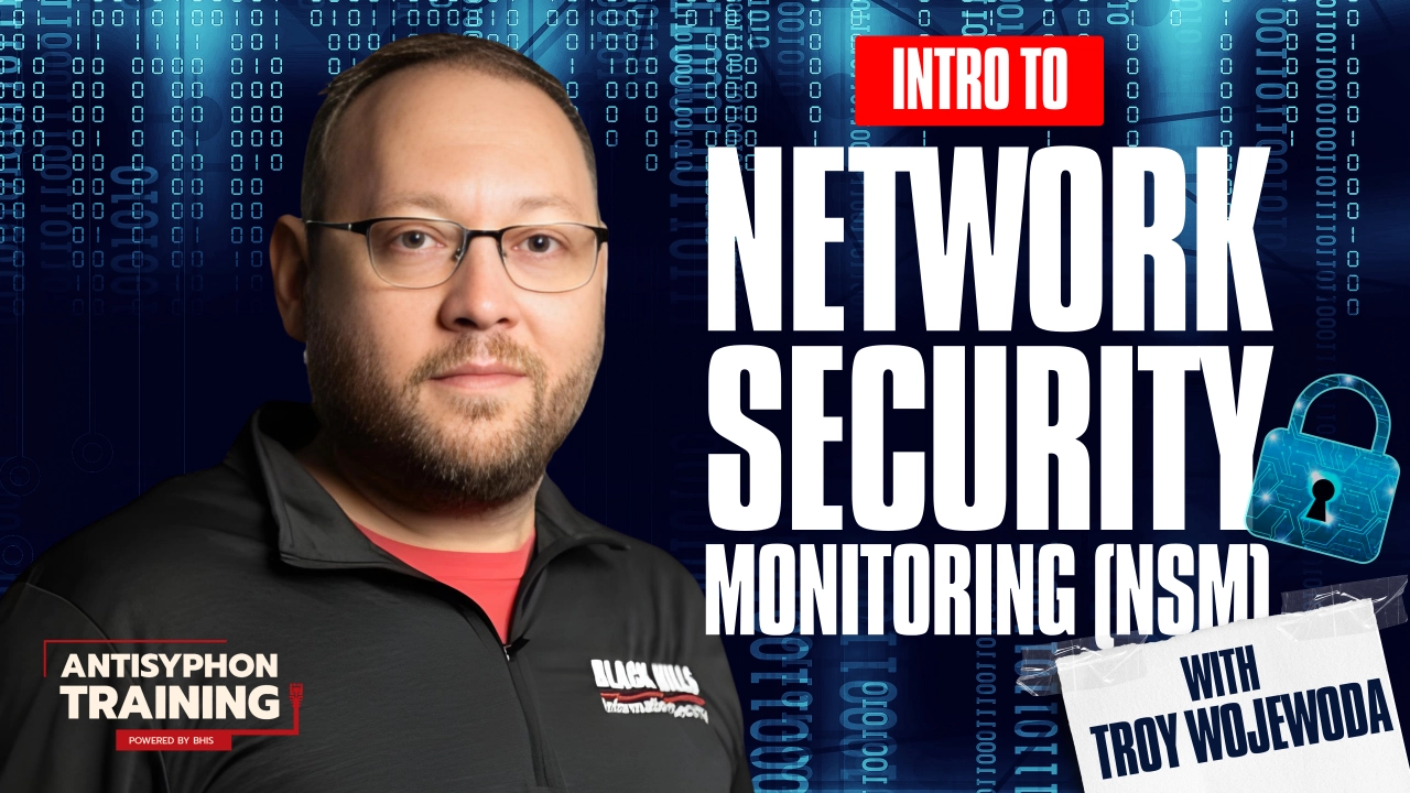 Intro to Network Security Monitoring with Try Wojewoda