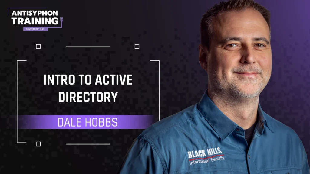 Intro to Active Directory Dale Hobbs