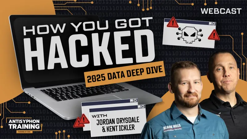 Anti-Cast: How You Got Hacked – 2025 Data Deep Dive with Jordan Drysdale and Kent Ickler