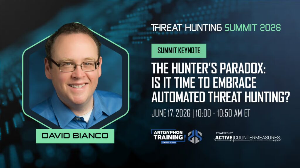 Threat Hunting Summit Keynote: Is it Time to Embrace Automated Threat Hunting?