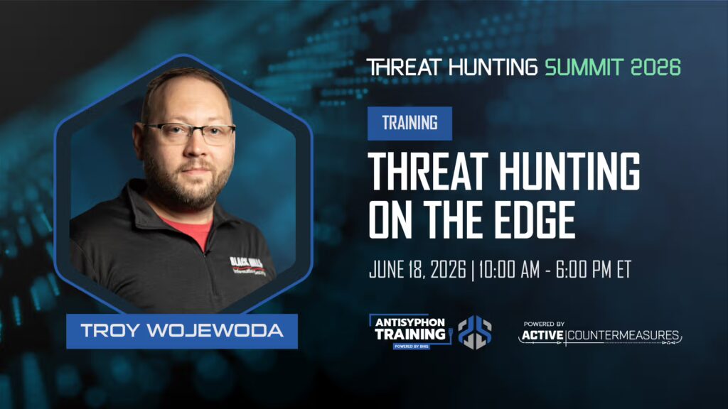 Threat Hunting Summit 2026 Threat Hunting on the Edge Threat Hunting Summit 2026 Threat Hunting on the Edge