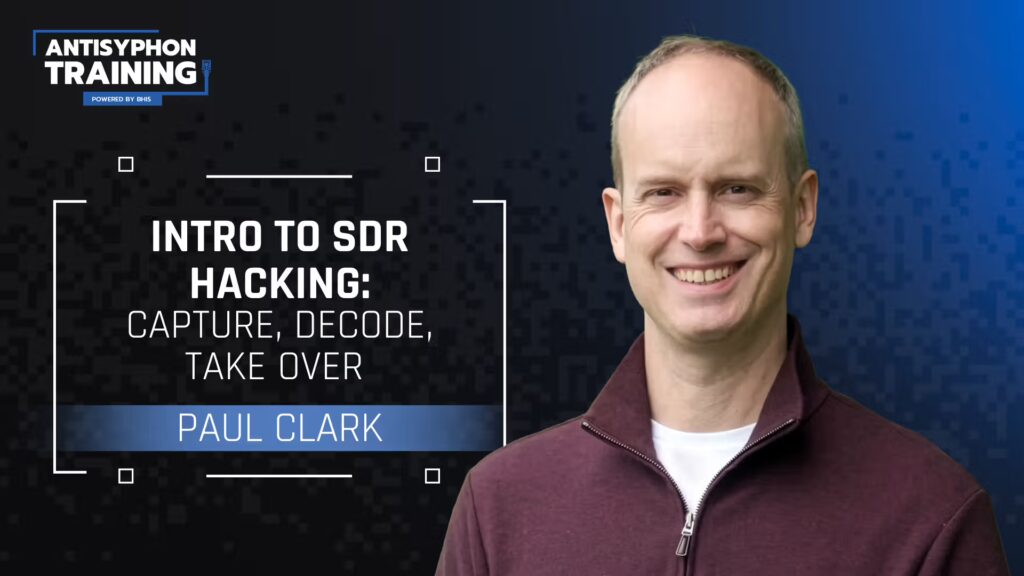 Workshop: Intro to SDR Hacking: Capture, Decode, Take Over