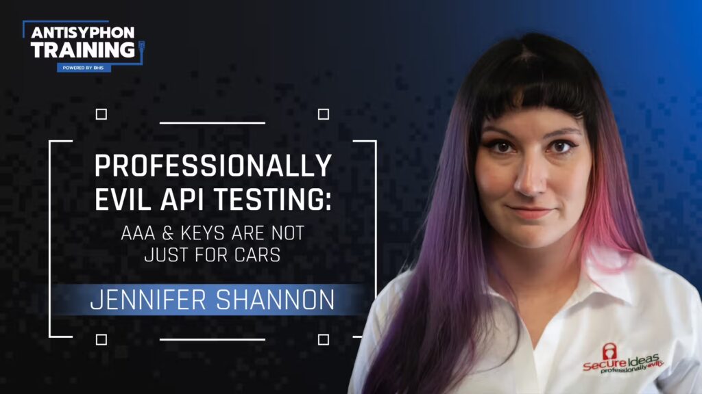 Professionally Evil API Testing: AAA and Keys are Not Just for Cars